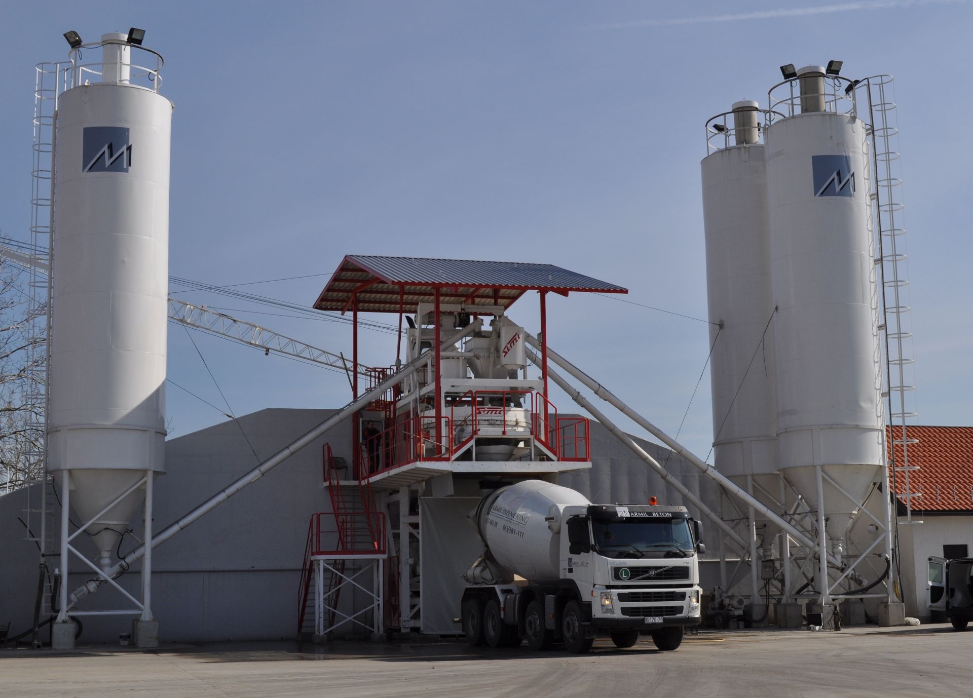 Betonska baza - Industrijska zona Leštane